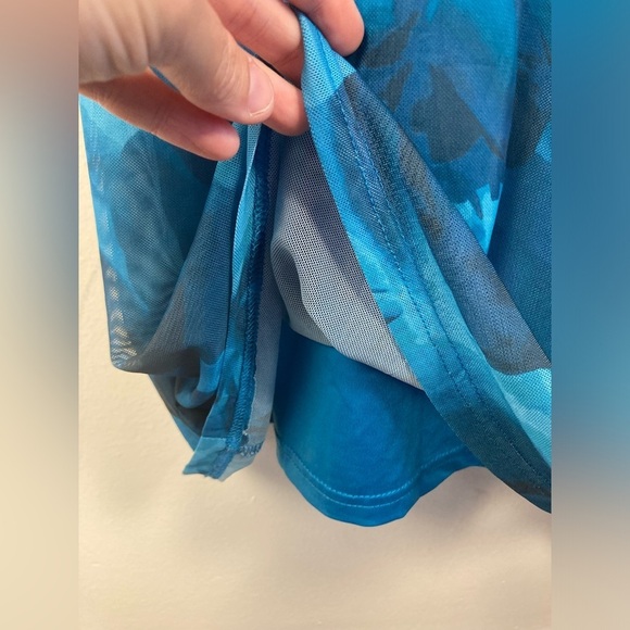 Pretty Garden Floral Maxi Dress Small NWT Mermaid Fairy Y2K - Picture 7 of 9